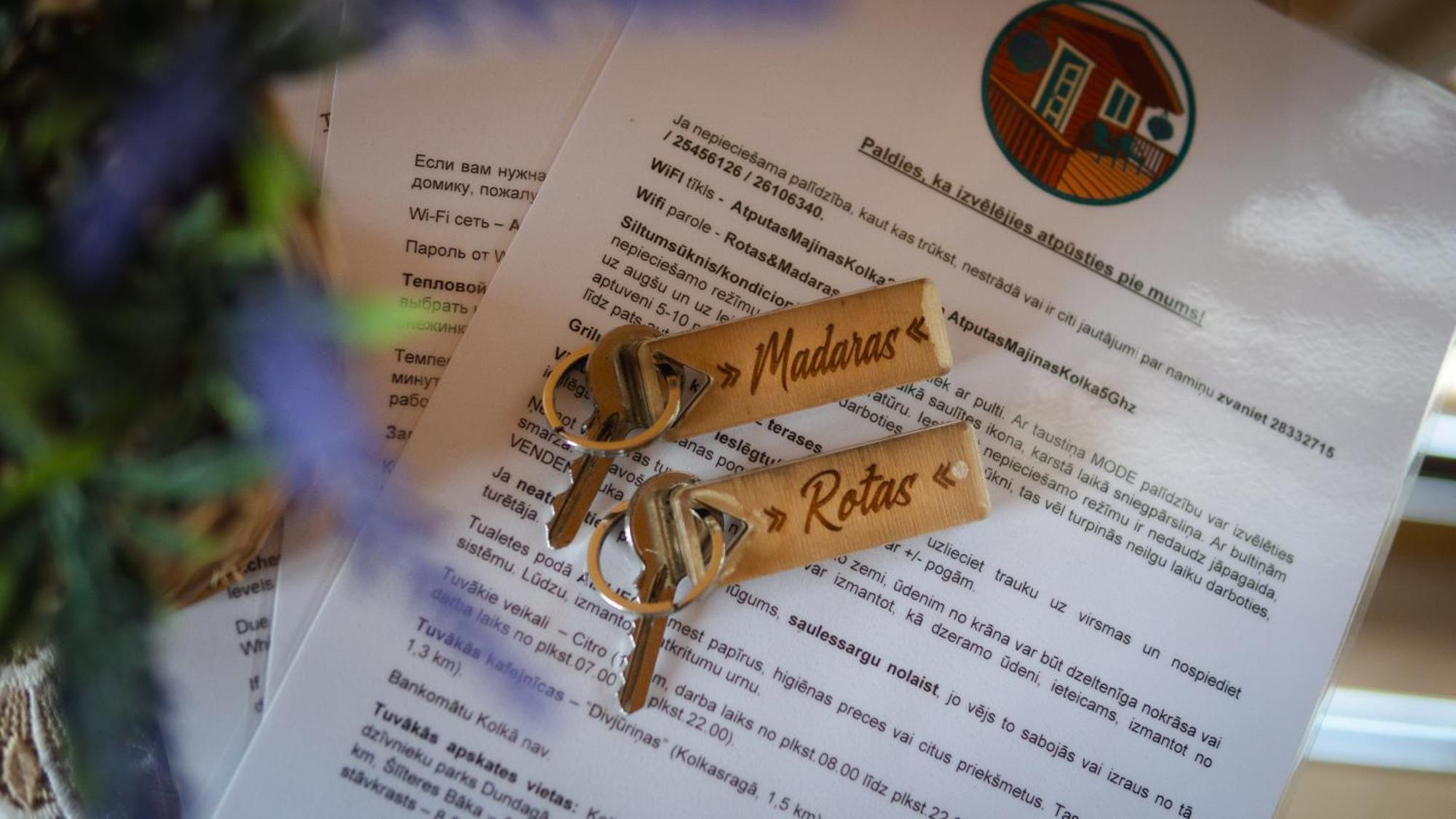 Atputas Majinas Kolka- Madaras Un Rota Βίλα Εξωτερικό φωτογραφία